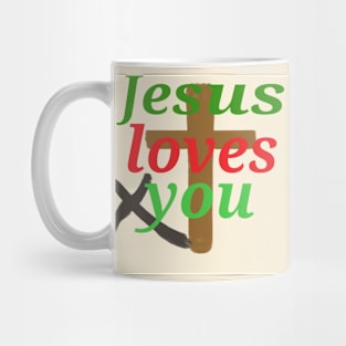 Jesus loves you so much Mug